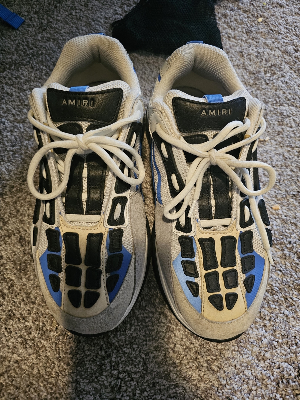 AMIRI bone Runner Low Top Sneakers